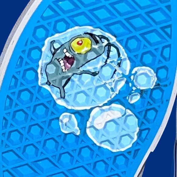 Vans Unisex Vans Classic Slip on Sponge Bob Square Pants Sneakers Size 6.5 - Picture 8 of 11